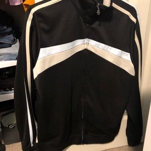 A thrifted jacket, men’s size small